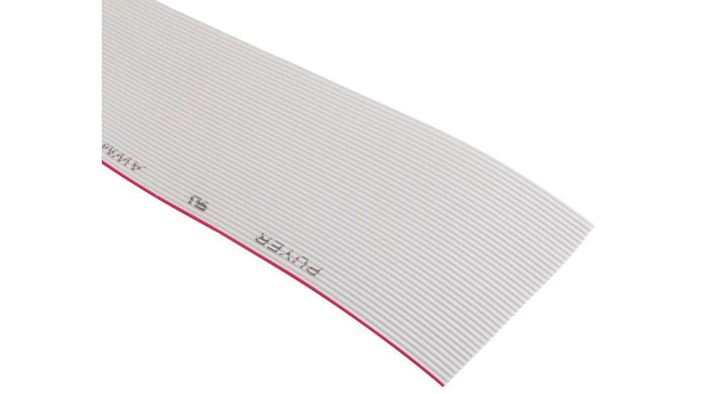 Bandkabel 40x 0.08mm² Oskärmad 30m